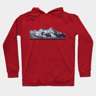 Everst mountain Illustration Hoodie